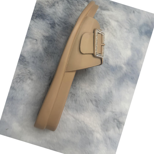 Beige Sandals - Back care