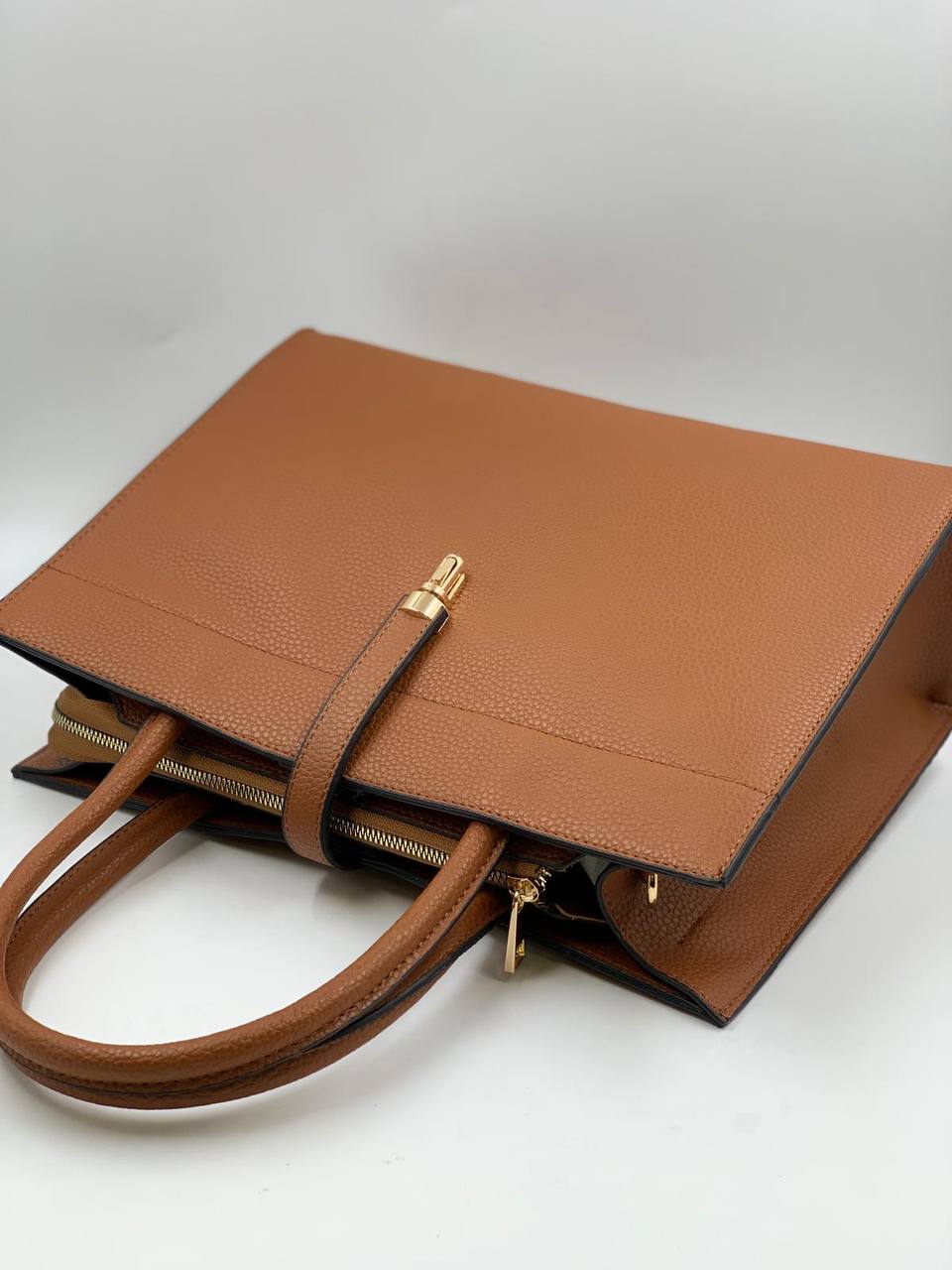 Brown Leather Handbag