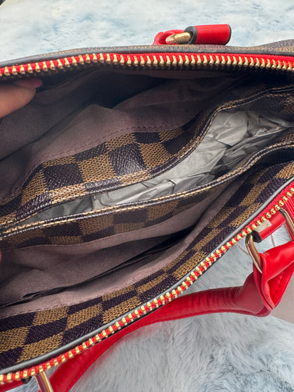 Brown detailed Bags