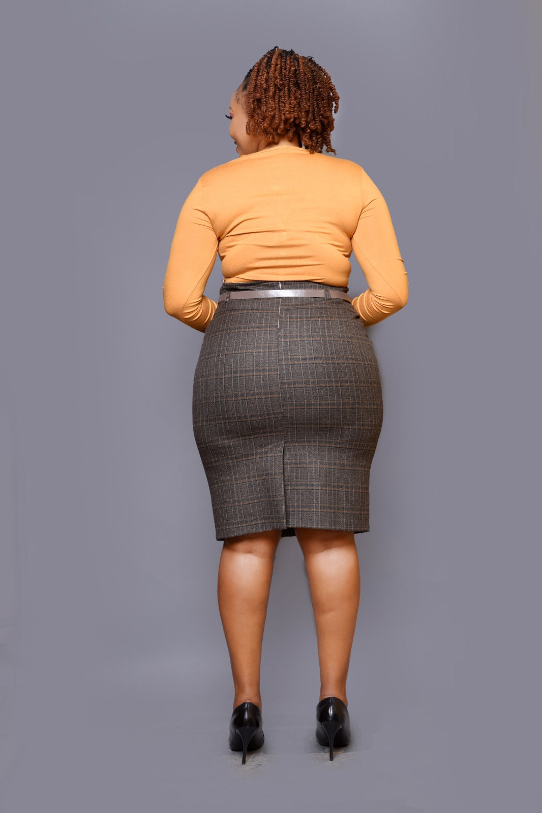 Checked Skirts