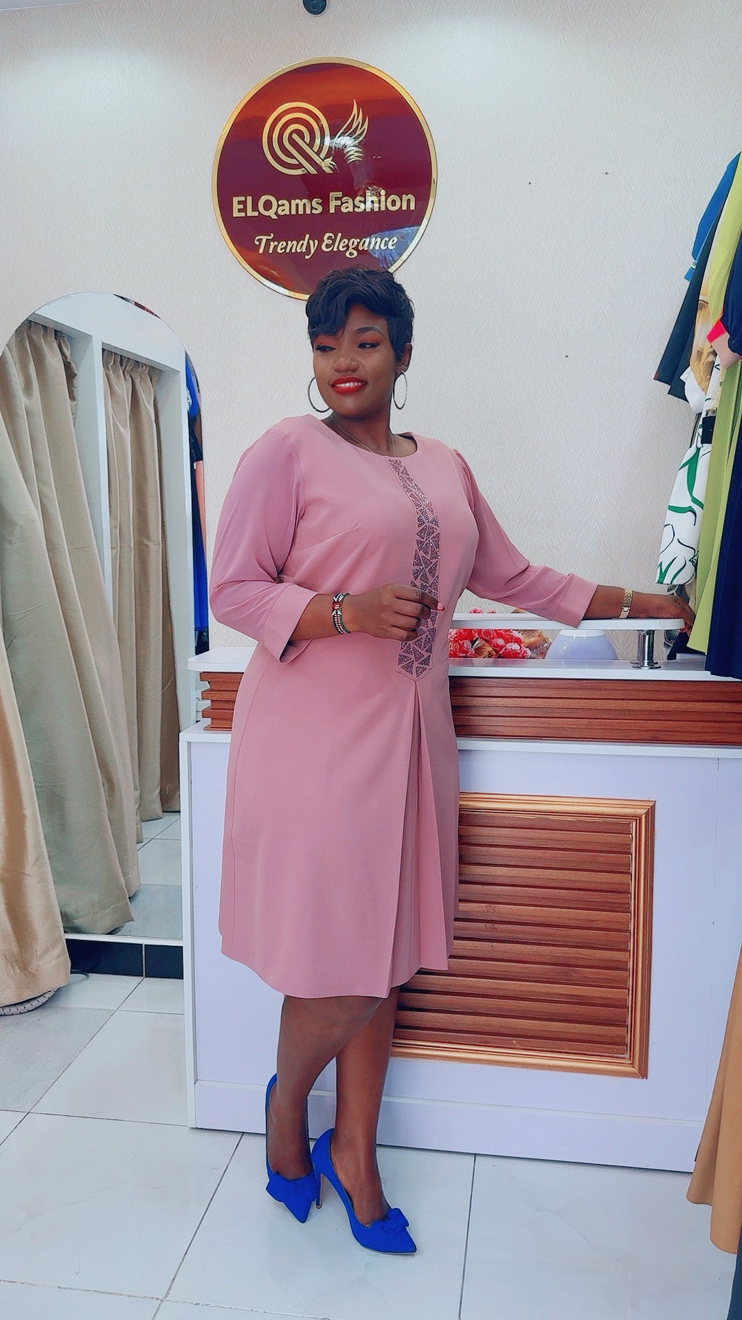 Aline Dress~ knee length